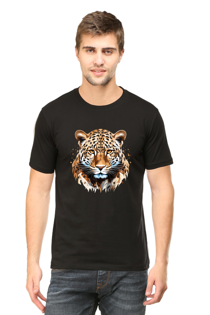 Majestic Tiger Face Design Men's T-Shirt
