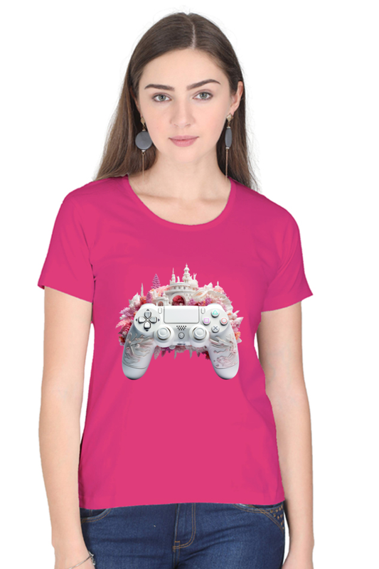 Power-Up Tee - Women's T-Shirt for Gaming Enthusiasts